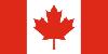Флаг Канады. 
Государственные языки - французский и английский