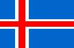 Флаг Исландии. государственный язык исландский