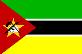 Флаг Мозамбика. Государственный язык - португальский