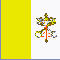 Флаг Ватикана. Государственные языки - латинский и итальянский