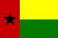 Флаг Гвинеи-Бисау. Государственный язык - португальский