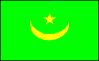 Флаг Мавритании. Государственные языки - арабский и французский