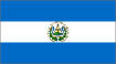 Флаг Сальвадора. Государственный язык - испанский